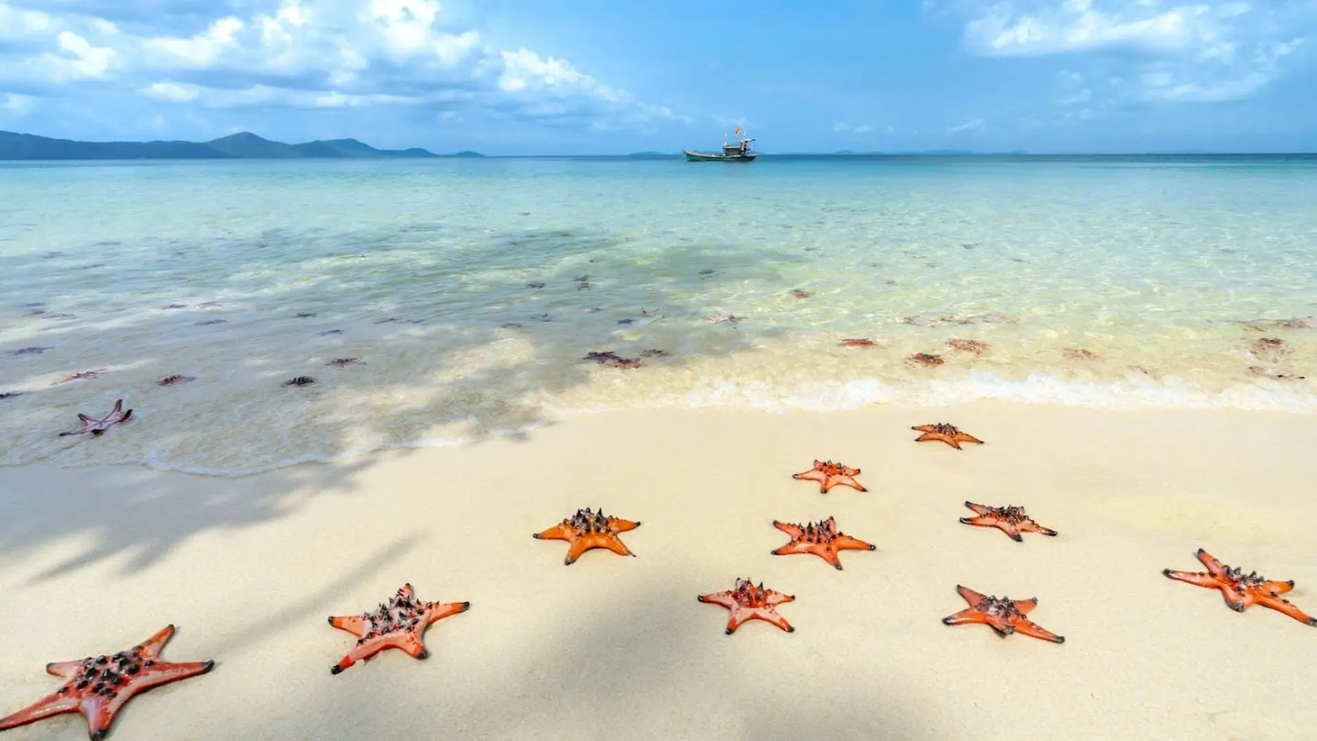 Bãi Sao Phú Quốc nổi tiếng với làn nước trong xanh