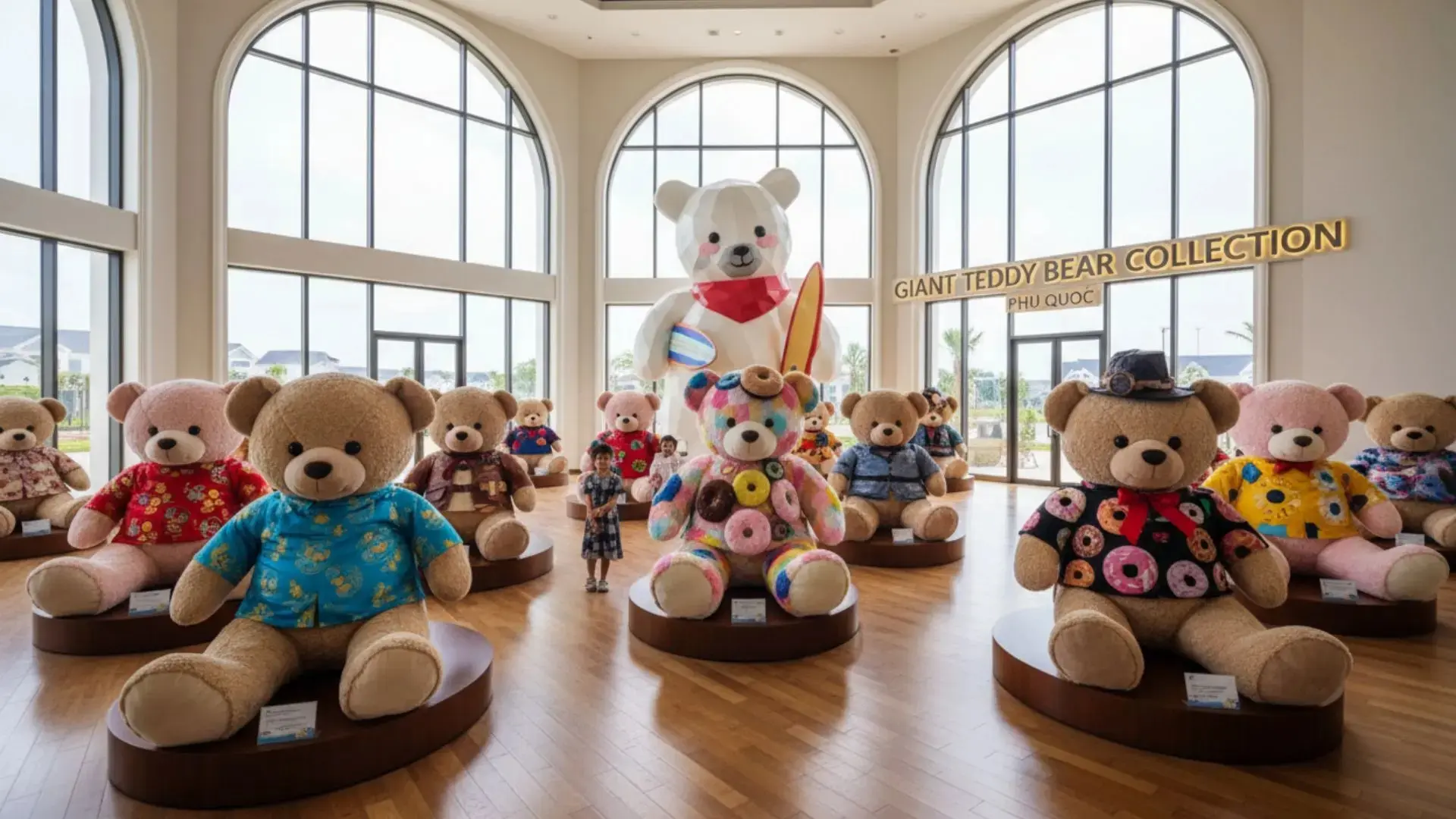 Lưu ý khi tham quan Bảo tàng gấu Teddy