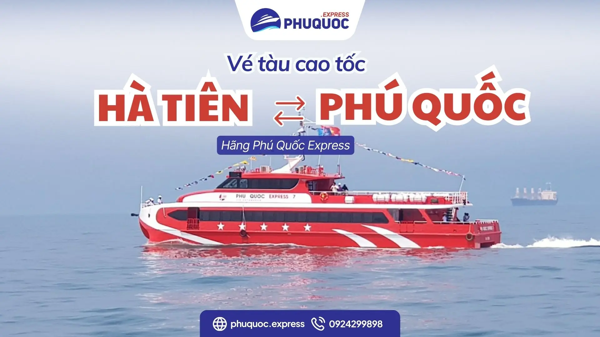 Giá vé tàu Hà Tiên Phú Quốc hãng Phú Quốc Express 2026