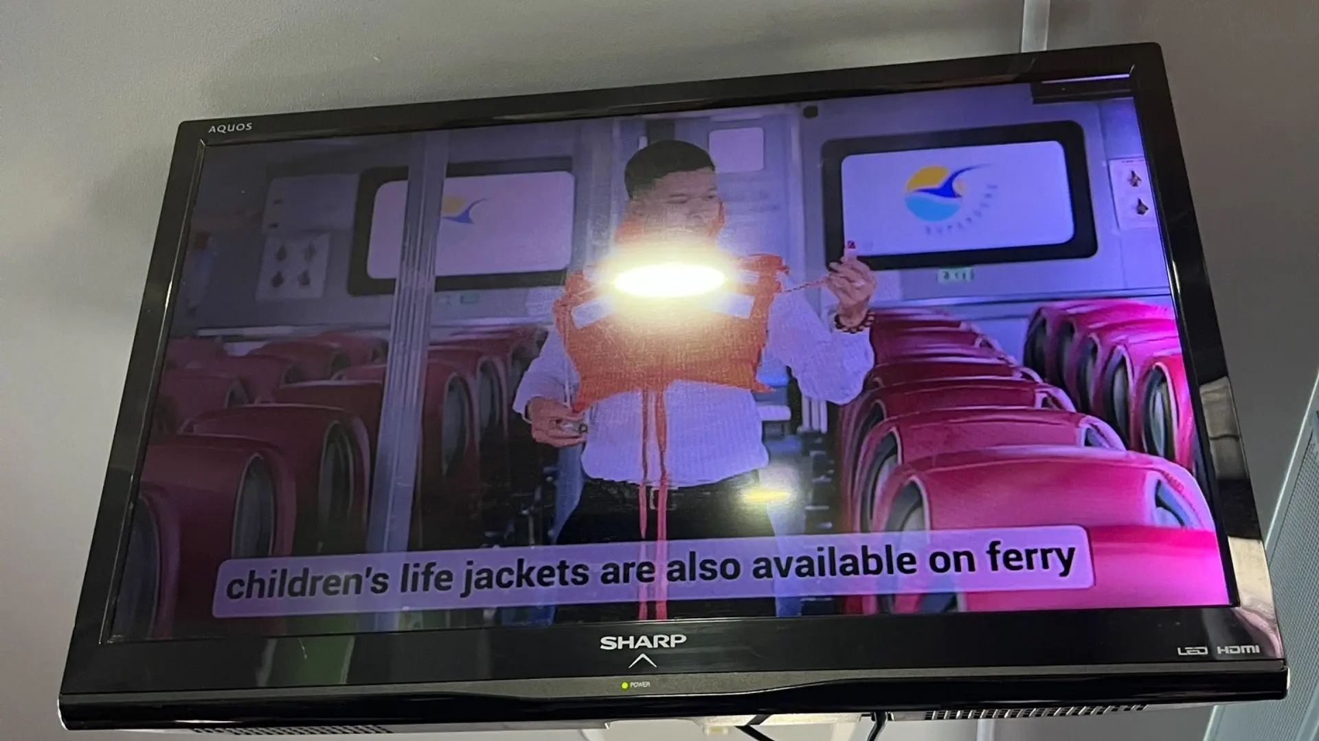 Superdong Hà Tiên Phú Quốc tàu trang bị tivi