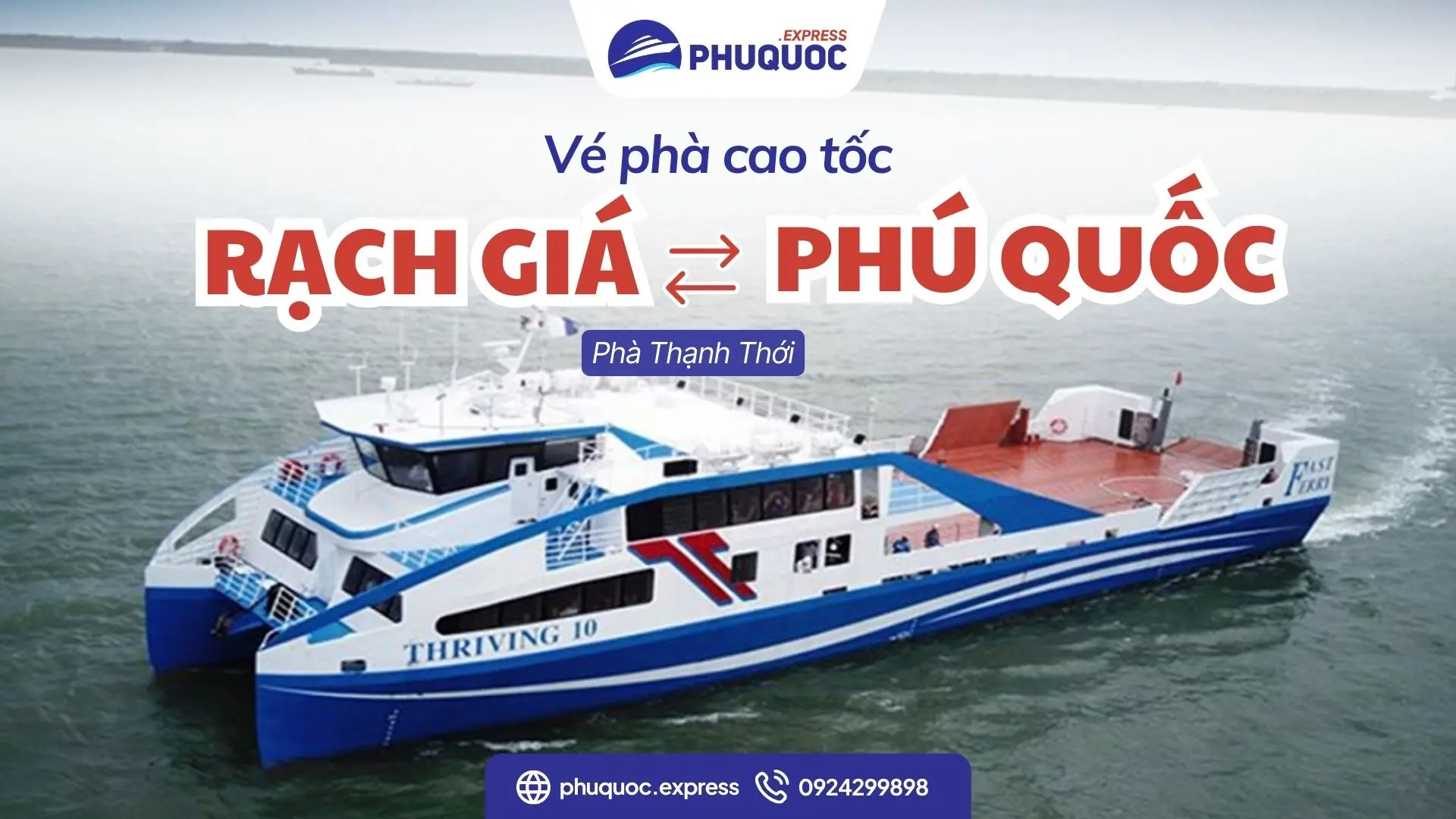 Vé phà Thạnh Thới Rạch Giá Phú Quốc: Vận chuyển xe an toàn