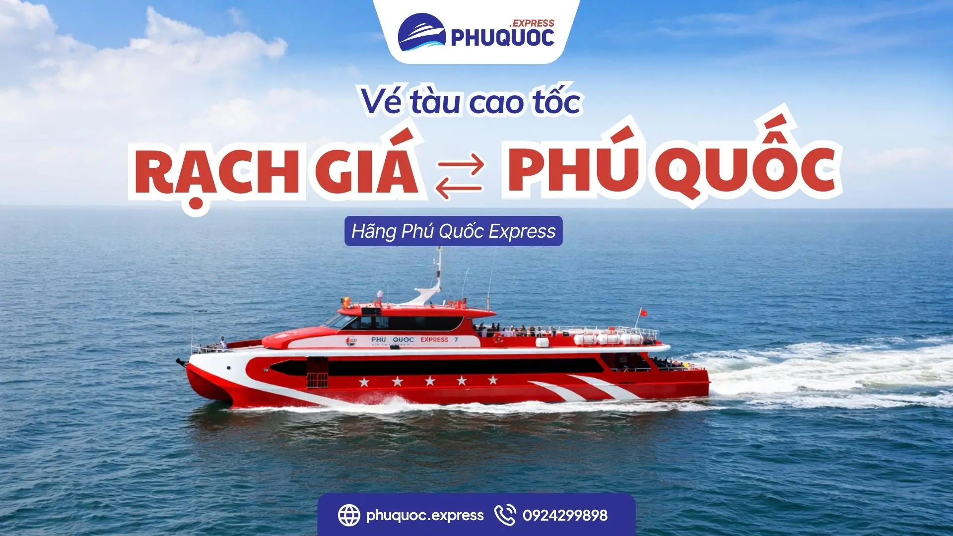 Vé Tàu Rạch Giá Phú Quốc 2026: Giá Vé, Lịch Tàu & Đặt Online